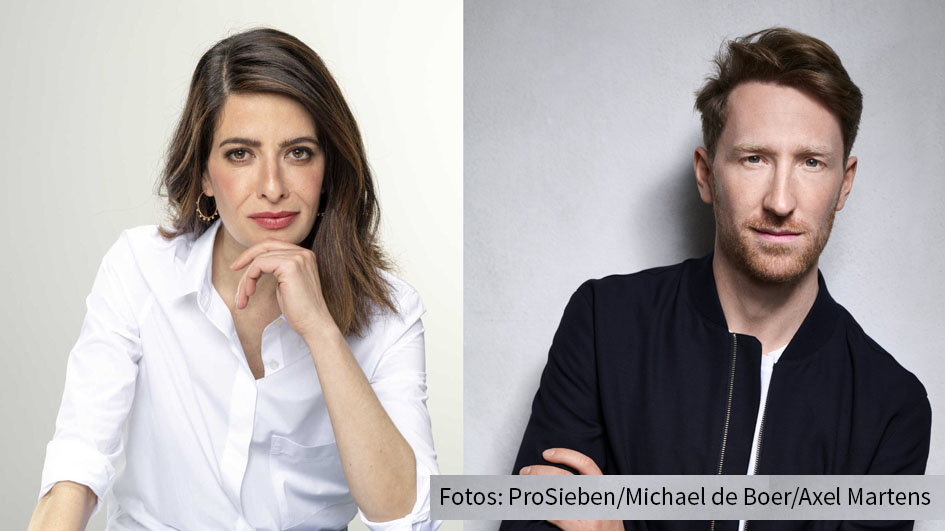 Linda Zervakis und Louis Klamroth führen heute in einer Woche das zweite Kanzlerkandidaten-Interview auf ProSieben. Zur besten Sendezeit stellt sich diesmal Olaf Scholz von der SPD den Fragen.