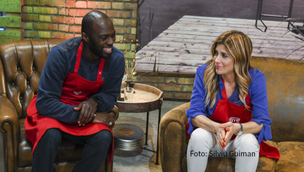 Die dritte Ausgabe der Sky-Kochshow „MasterChef Celebrity“ steht am 14. September auf dem Programm. Dabei läuft es zwischen Hans Sarpei und Panagiota Petridou nicht gerade rund. (Foto: Silviu Guiman)