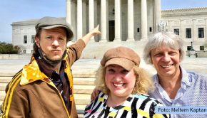 In Washington entstanden die letzten Amerika-Szenen für den neuen Kinofilm von Regisseur Andreas Dresen. Darin spielt Meltem Kaptan die Mutter des aus Bremen stammenden Guantanamo-Häftlings Murat Kurnaz. Unterstützung bekommt sie von einem Menschenrechtsanwalt, den Alexander Scheer darstellt. (Foto: Meltem Kaptan)