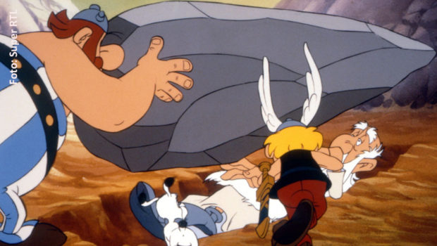 Der Anlass ist traurig: Der Comic-Pionier Albert Uderzo ist im Alter von 92 Jahren gestorben. Super RTL stellt sein Abendprogramm um und zeigt heute ab 20:15 Uhr die Zeichentrickfilme „Asterix – Operation Hinkelstein“ und „Asterix und die Wikinger“. (Foto: Super RTL)