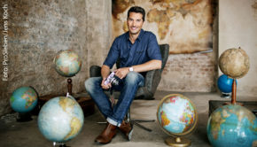 Vom 21. bis 27. September widmet ProSieben seine „Green Seven Week“ dem Thema Waldsterben. „Galileo“-Moderator Stefan Gödde gehört dabei zu den Protagonisten der Reportage „Unser Wald brennt!“. (Foto: ProSieben/Jens Koch)