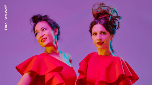 Unter dem Namen Queenz of Piano führen Ming und Jennifer Rüth musikalische Elemente aus Klassik sowie Pop und Rock zusammen. Ihr von Mousse T. produziertes Debütalbum kommt am 27. März auf den Markt. (Foto: Ben Wolf)