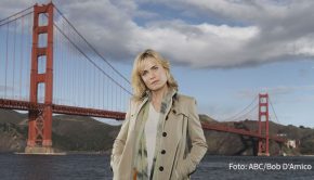 Aus der Feder der „Twilight“-Drehbuchautorin Melissa Rosenberg stammt die Serie „Red Widow“. Fox strahlt das in San Francisco spielende Krimidrama mit Radha Mitchell als deutsche TV-Premiere aus. (Foto: ABC/Bob D‘Amico)