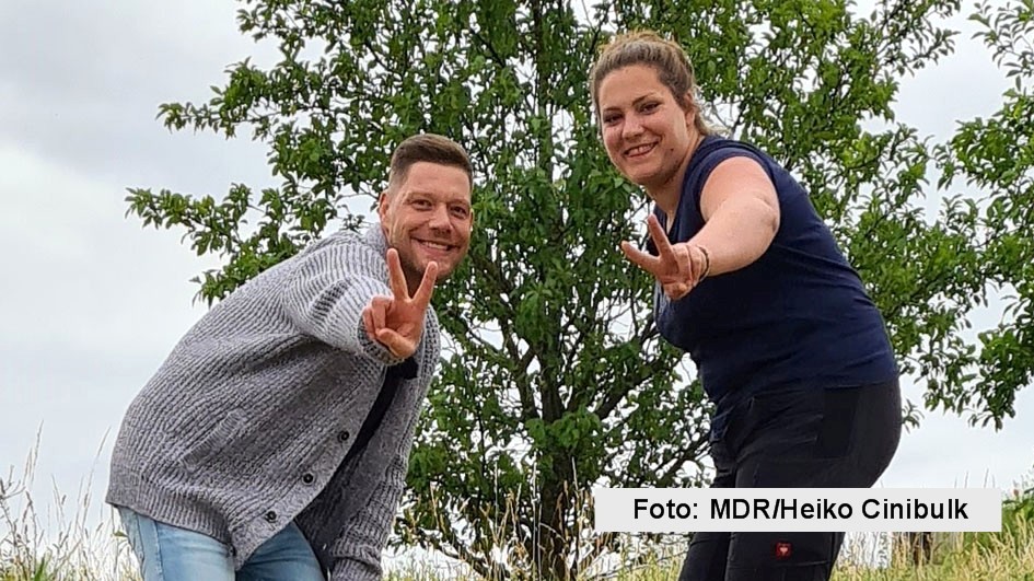 Stadt Land Pietsch_2021_Folge 3_Robin Pietsch, Marie Saudhof_Foto MDR_Heiko Cinibulk_HP