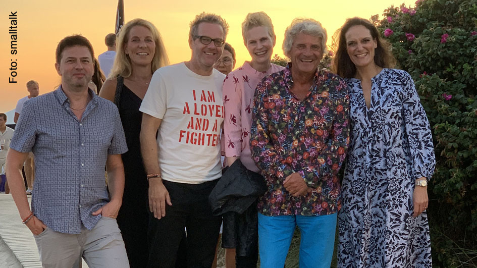 Anlässlich einer Tagung weilt derzeit die Kick-Media-Führungsebene um Vorstand und smalltalk-Herausgeber Alexander Elbertzhagen auf Sylt. (Foto: smalltalk)