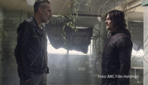 Weniger als 24 Stunden nach der US-Ausstrahlung zeigt Fox heute die vorerst letzte Folge der zehnten Staffel von „The Walking Dead“ als Deutschland-Premiere. Im Frühjahr soll es einen Nachschlag mit sechs weiteren Episoden geben. (Foto: AMC Film Holdings)
