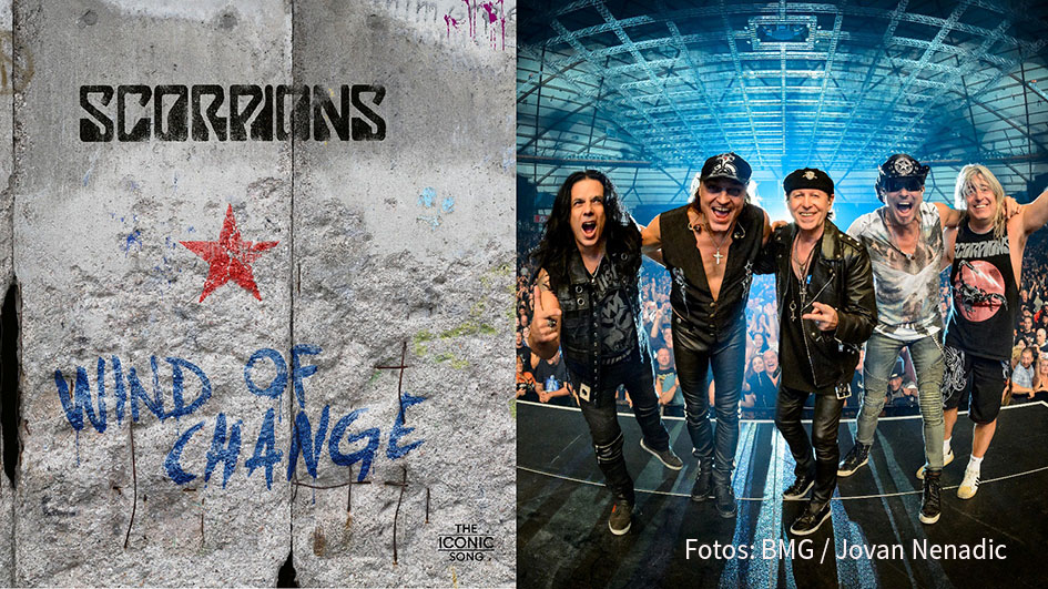 Am 3. Oktober erscheint die erste Veröffentlichung unter der neuen BMG-Marke The Iconic Song: Mit einem Boxset wird das 30. Jubiläum des Scorpions-Hits „Wind Of Change“ gewürdigt. (Fotos: BMG / Jovan Nenadic)