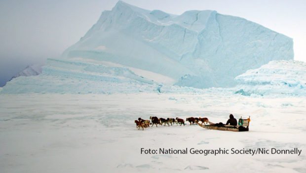 Am 27. November zeigt National Geographic die neue Dokumentation „The Last Ice – Rettung für die Arktis“ als deutsche TV-Premiere. Der Film führt den Überlebenskampf der Inuit angesichts der Klimakatastrophe vor Augen. (Foto: National Geographic Society/Nic Donnelly)