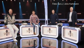 Staffel 8 der Kochshow „The Taste“ startet am morgigen Mittwoch in Sat.1. Als Coaches sind diesmal die Starköche Frank Rosin, Alexander Kumptner, Tim Raue und Alexander Herrmann mit von der Partie. (Foto: Sat.1/Jens Hartmann)