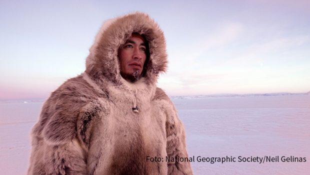 National Geographic zeigt die Dokumentation „The Last Ice – Rettung für die Arktis“ über den Überlebenskampf der Inuit angesichts der drohenden Klimakatastrophe. Die deutsche Erstausstrahlung läuft am morgigen 27. November um 22:40 Uhr. (Foto: National Geographic Society/Neil Gelinas)