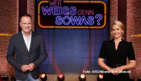Nicht im Nachrichten-, sondern im Quizstudio treffen sich am heutigen Dienstag, den 8. Juni, „Tagesschau“-Sprecherin Judith Rakers und ihr „heute“-Kollege Christian Sievers. Sie treten in der ARD-Show „Wer weiß denn sowas?“ gegeneinander an.