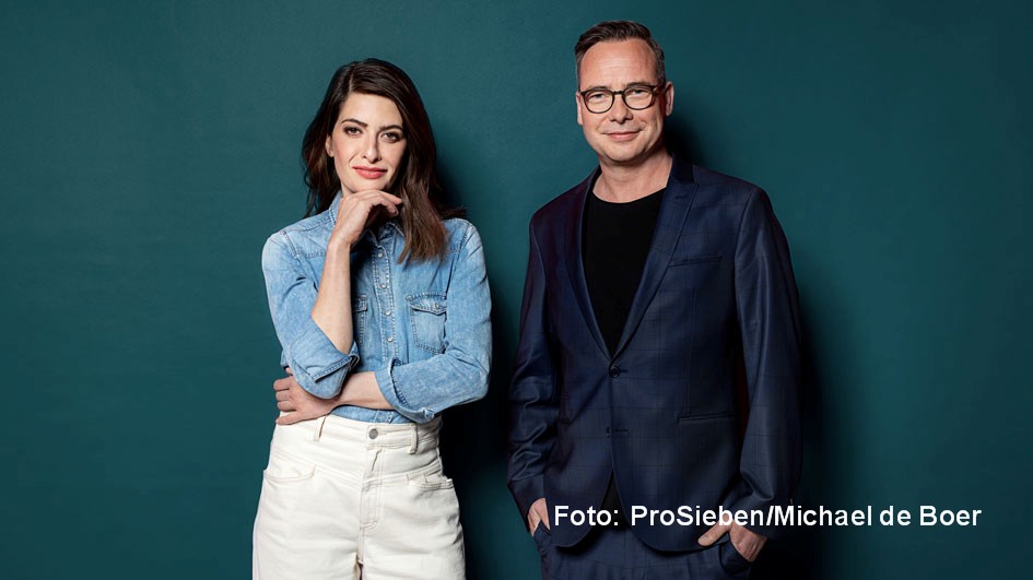 Linda Zervakis (l.); Matthias Opdenhövel (r.)