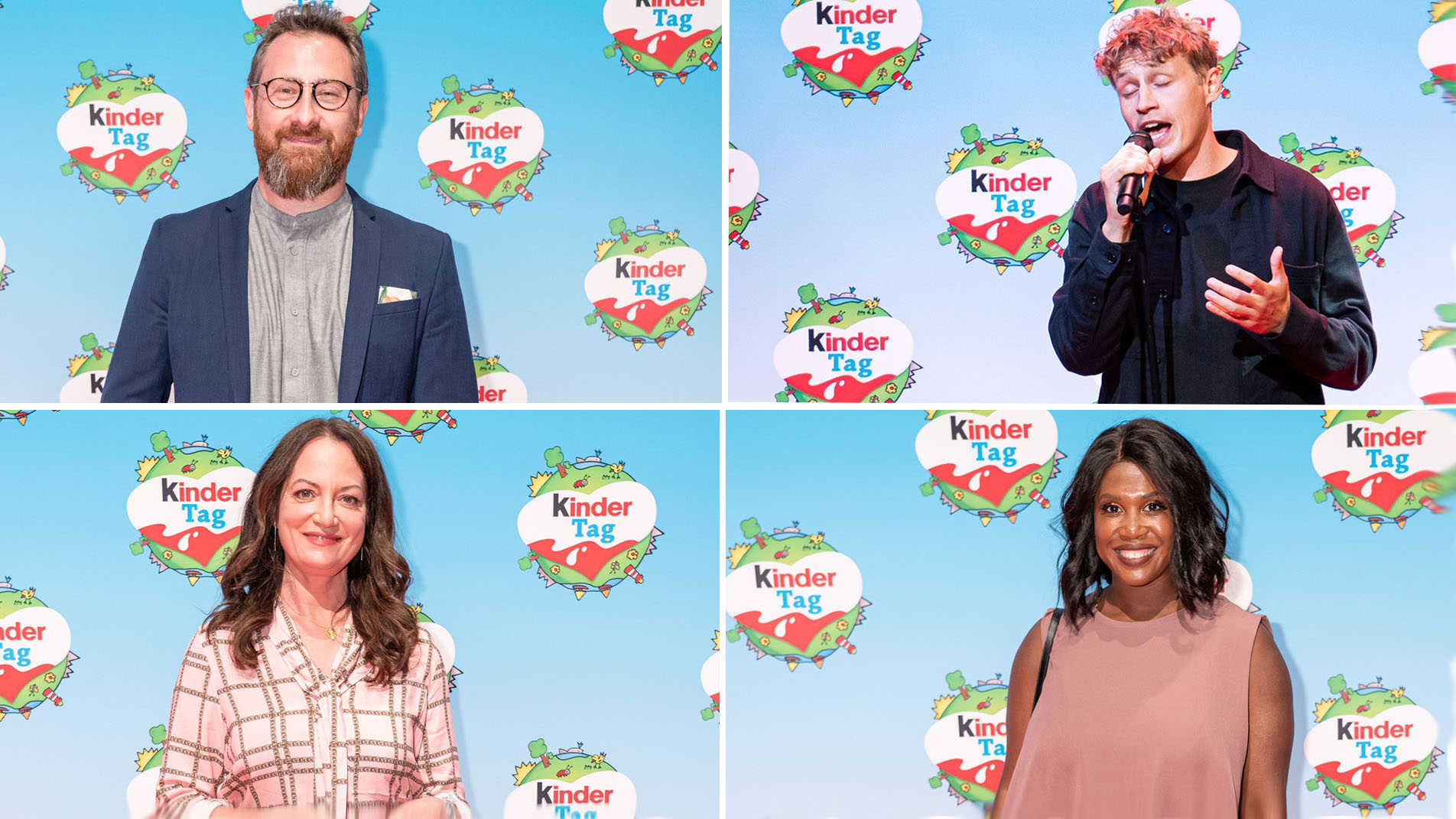 Mit Prominenten wie Robert Hunke, Natalia Wörner und Motsi Mabuse feierte die Marke „kinder“ am Sonntag den Weltkindertag. Mit einem Charity-Dinner und einem exklusiven Tim-Bendzko-Konzert wurde in Berlin den Mitarbeiterinnen und Mitarbeitern von Kinder- und Jugendeinrichtungen gedankt. (Foto: Ferrero/Markus Nass)