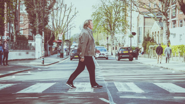 Bei den Aufnahmen zu seinem neuen Album wandelte Howard Carpendale in den Abbey Road Studios auf den Spuren der Beatles. Darüber und über seine Leidenschaft für das Golfspiel spricht er am Samstag bei barba radio. (Foto: Monsterpics/Moritz Künster)