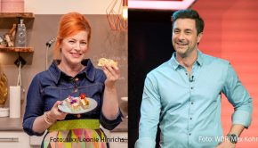 Als Moderator ist Marco Schreyl u.a. regelmäßig im WDR und im Deutschlandfunk Kultur auf Sendung. Welche Rolle Kochen, Backen und Essen in seinem Leben spielt, erläutert er in der aktuellen Ausgabe des Podcasts „Sweet & Easy“ mit Enie van de Meiklokjes und ihrem Co-Host Ole Lehmann. (Fotos: sixx/Leonie Hinrichs; WDR/Max Kohr)